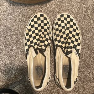 Checkered Vans